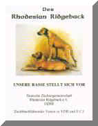 "Der Rhodesian Ridgeback", Herausgeber DZRR